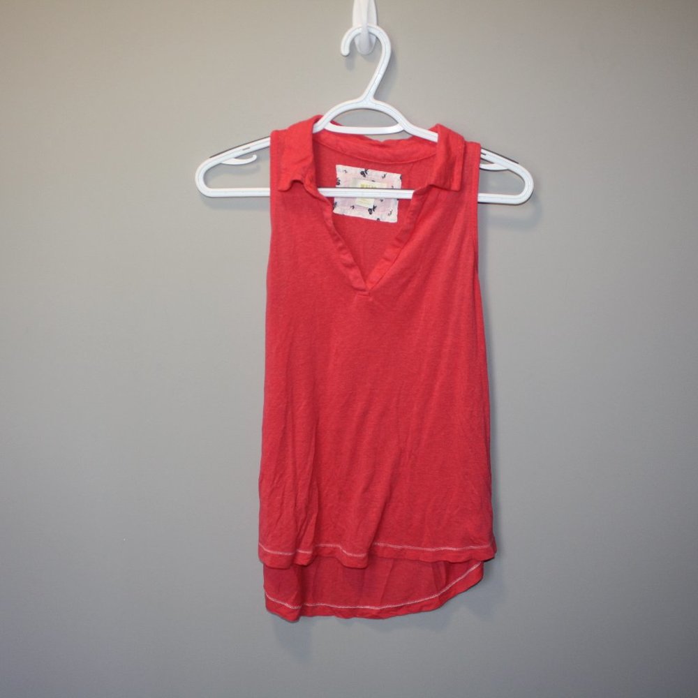 Maeve by Anthropologie Pink Sleeveless Top - S